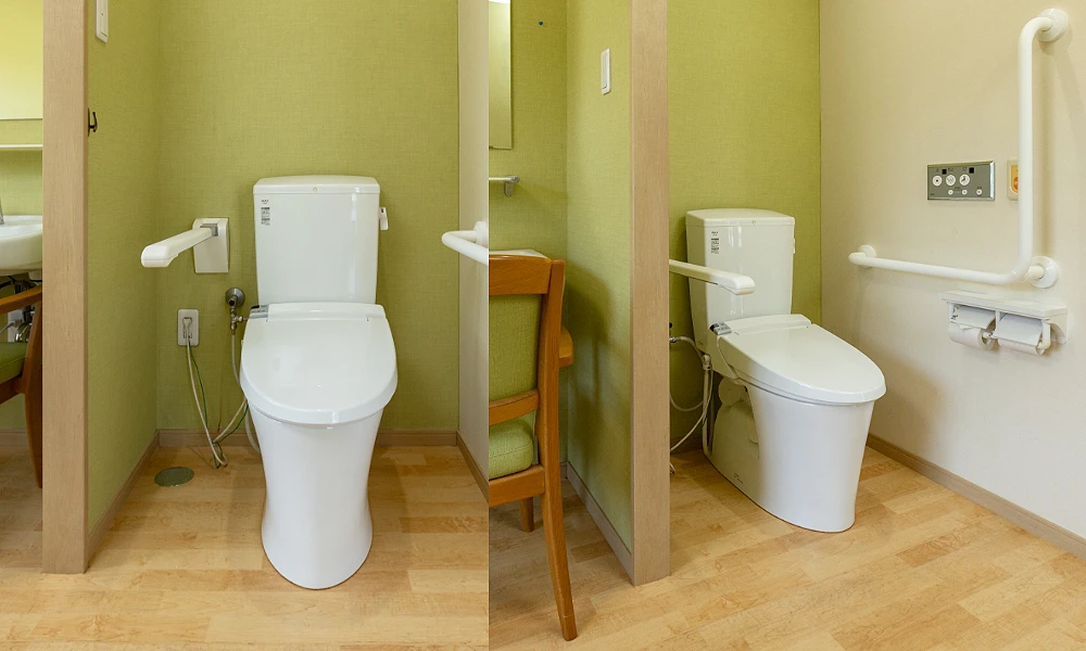 1ユニットはトイレ付き